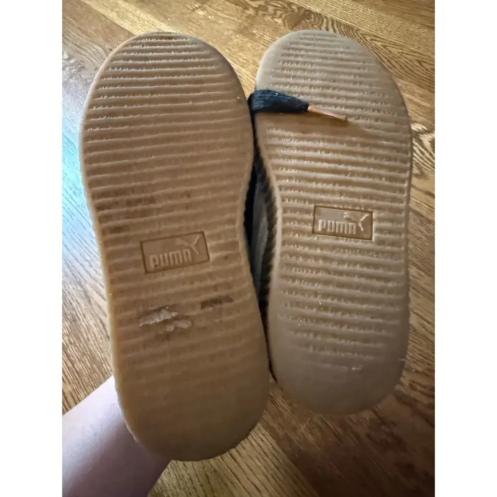 Fenty x Puma Creeper Phatty Black Warm White Size 4.5 - Picture 6 of 11